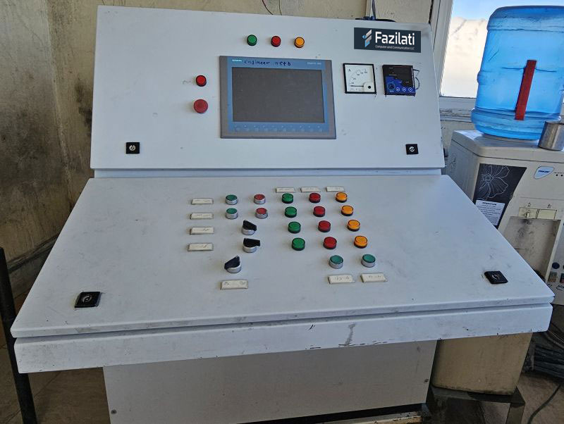 A plc box with Siemens cpu by fazilati computer llc for stone crusher automation 
